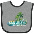 thumbnail image 3 of Inktastic San Juan Puerto Rico Boys or Girls Baby Bib, 3 of 4