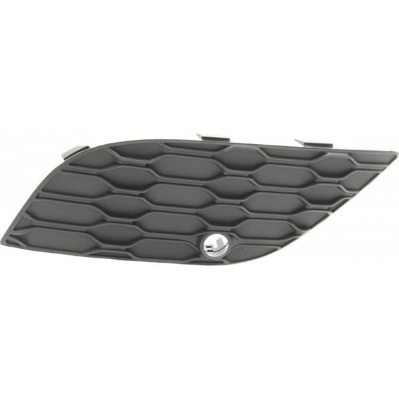 For Jeep Grand Cherokee 2017 2018 2019 2020 Grille Trim Passenger Side | Front | Outer | Honeycomb | Summit/Limited X | Summit Model | w/ Active Park Assist | Textured Black | CH1039185 | 68335072AA