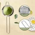 thumbnail image 3 of Jetcloudlive 4Pcs Matcha Whisk Set Reusable Matcha Tea Set Japanese Whisk Set Handmade Bamboo Matcha Whisk Traditional Tea Scoop Deep Scoop Stainless Steel Tea Strainer for Tea Lovers, 3 of 7