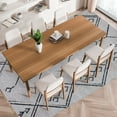 thumbnail image 2 of Playa Rug Machine Washable Area Rug With Non Slip Backing - Stain Resistant - Eco Friendly - Family and Pet Friendly - Aspen Tribal Moroccan Bohemian Creme&Black Design 8'x10', 2 of 7