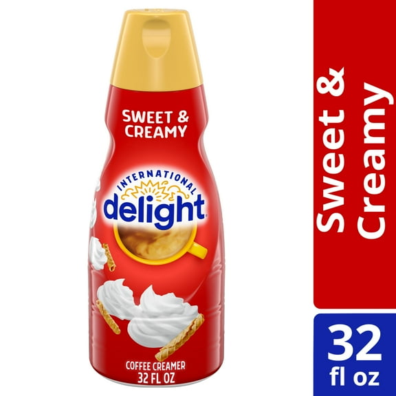 International Delight Sweet & Creamy Coffee Creamer, 32 fl oz Bottle