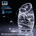thumbnail image 4 of 33ft 100 LEDs Outdoor String Lights, Waterproof Daylight Copper Wire Fairy Light for Bedroom, Wedding, Garden, Patio, 4 of 7