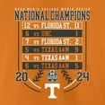 thumbnail image 5 of Men's Fanatics Tennessee Orange Tennessee Volunteers 2024 NCAA Men's Baseball College World Series Champions Schedule, 5 of 5