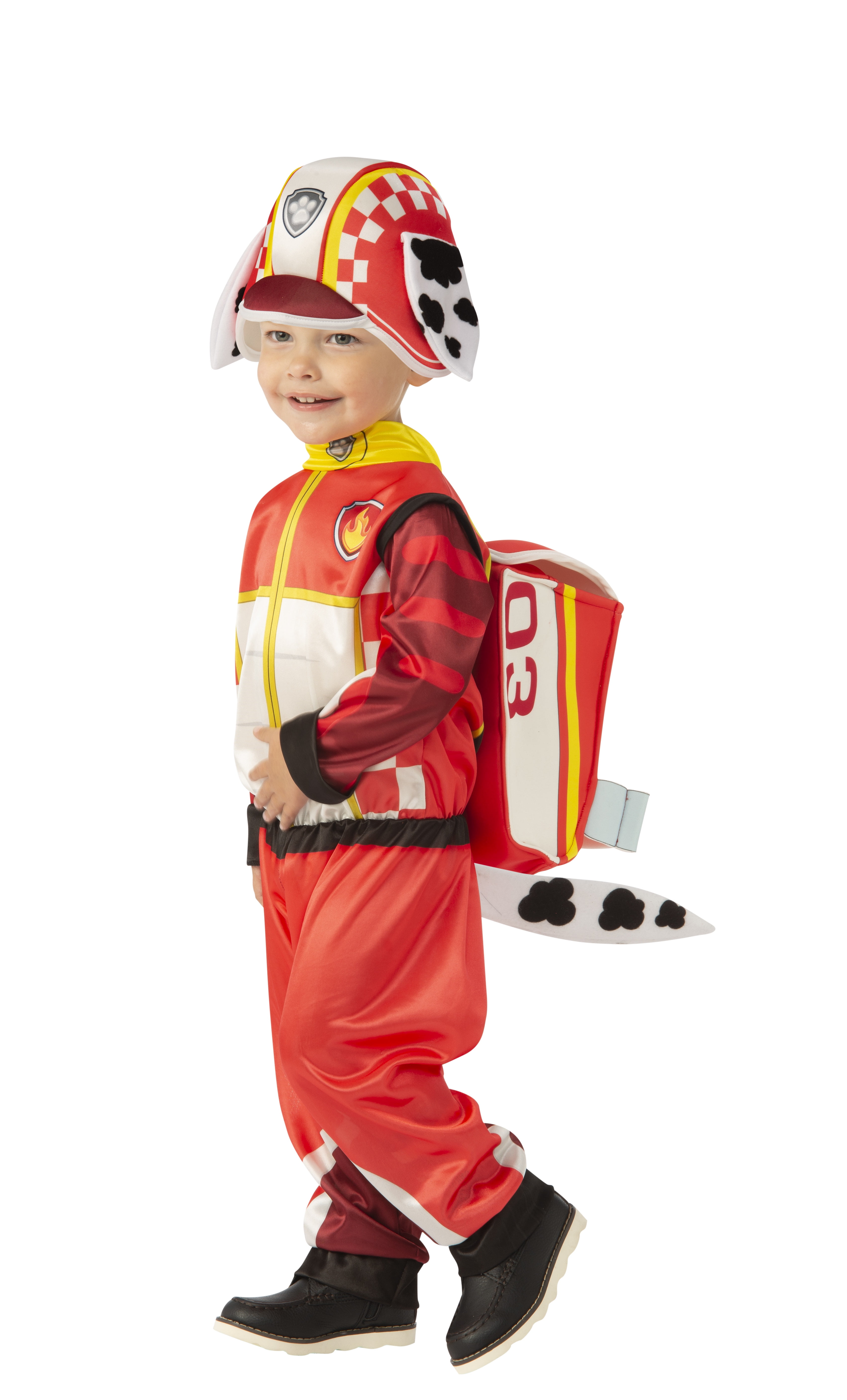 Paw Patrol Infant Baby Boys Dress to Play Romper Costume Red//White//Black