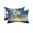 Black Blue Yellow, variant on Pack of 2 Outdoor Lumbar Pillow Covers 12x20 Inch, Modern Abstract Waterproof Throw Pillow Covers Set, Blue Yellow Abstract Ombre Oil Painting Decorative Cushion Cases for Patio Porch Car