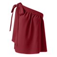 thumbnail image 3 of Sngxgn Womens Cami Top Basic V Neck Spaghetti Strap Top Camisole(Red,XL), 3 of 4