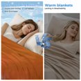 thumbnail image 2 of Orange Coastal Cooling Blanket, Lightweight Breathable Summer Throw Blanket with Double Sided Cold Effect,Summer Beach Seaside Ocean Nautical Picnic Beach Blankets Bed Sheet for Hot Sleepers 60"x80", 2 of 8