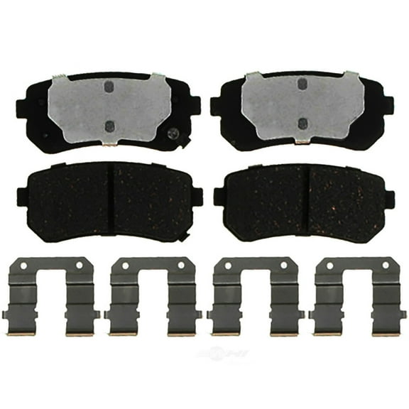 Raybestos Brake Pad Set BPIEHT1157H Fits select: 2010-2017 HYUNDAI TUCSON, 2010-2011 HYUNDAI ELANTRA TOURING