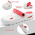 thumbnail image 2 of Cyiecw Unisex Garden Clogs Shoes Womens Mens Sandals Breathable Anti-Slip Beach Slippers Outdoor Pool Quick Dry Casual Sandals, 2 of 7