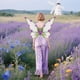 thumbnail image 4 of Elven Butterflys Wing Thin Cicada-Wing Wing Set Festival Party Performance Props, 4 of 7