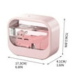 thumbnail image 3 of Blueek Pink Aromatherapy Humidifier for Better Sleep, Quiet Diffuser with Mist Timer & Auto-Off Protection, 250ml, 3 of 8