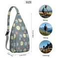 thumbnail image 2 of Astronomy Sling Backpack - Detailed Solar System Design Shoulder Bag, Compact Pack for Essential Carry & Daily Use, 2 of 4