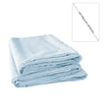 thumbnail image 4 of AuroraX Bed Sheet Twin Size Blue Sold Separately Flat Sheets Twin, 4 of 6