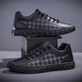 thumbnail image 3 of Zapatos de hombre, moda de primavera, zapatos casuales, ligeros, transpirables, con cordones, estilo coreano, suela suave, zapatos de moda para hombres, 3 of 6