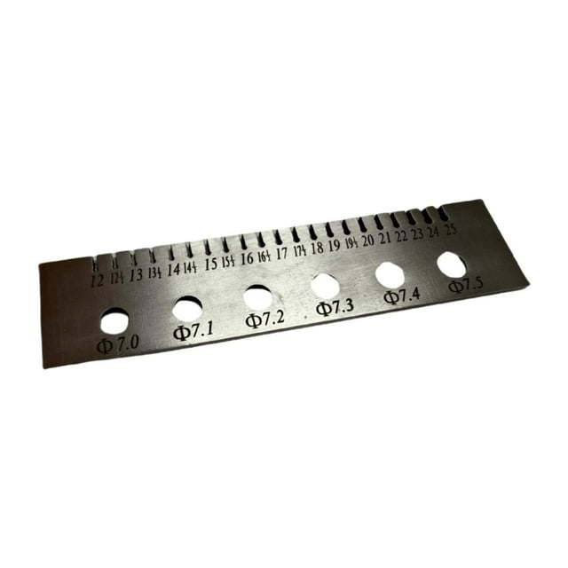 TISHITA Piano String Gauge Metal String Measuring Tool for Tuning Pegs Strings Model Rectangle