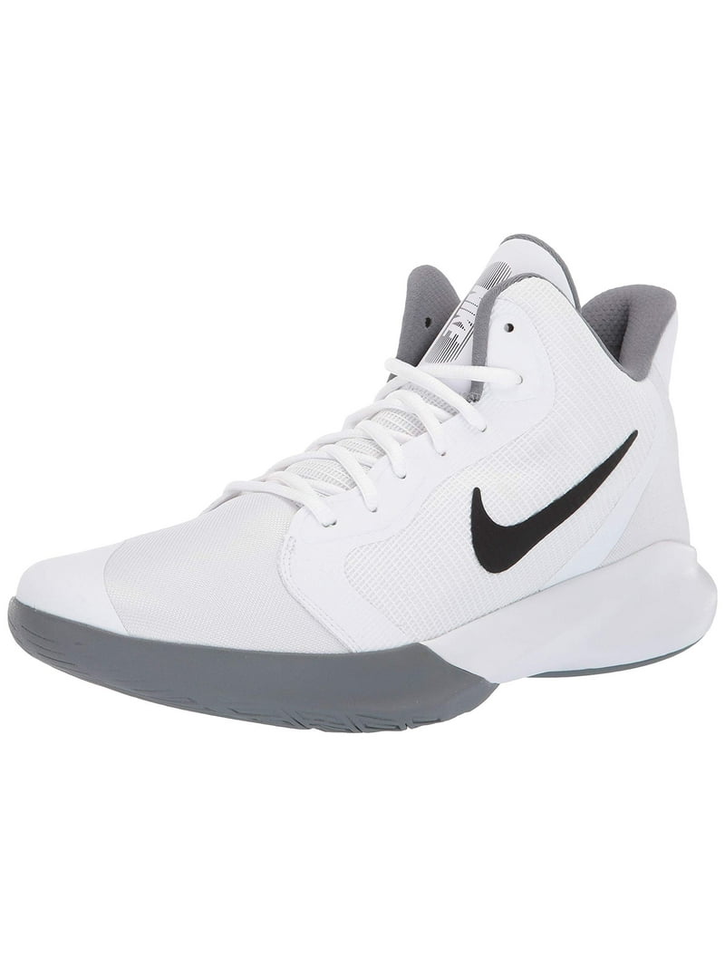 Nike Precision III Basketball Shoe White/Black US - Walmart.com