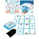 thumbnail image 5 of Juego de cartas superpuestas Swish para fomentar el pensamiento lógico espacial entre padres e hijos adolescentes (negro) Azul negro, 5 of 9
