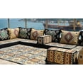 thumbnail image 3 of Gold Sofa Cushions, Arabic Majlis Seating, Turkish Sofa Set, U Shaped Modular Sofa, Arabic Floor Cushions, Sleeper Sofa, Floor Cushions for Adults, 3 of 3