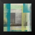 thumbnail image 2 of Goldberger, Jennifer 12x12 Black Modern Framed Museum Art Print Titled - Overspray I, 2 of 5