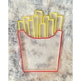 thumbnail image 3 of Handmadetneonsign French Fries Chips neon sign, Chips led neon, Fast food led light, custom fast food light sign, Food neon sign, restaurant neon sign, kitchen neon sign, Wall Décor, 3 of 5