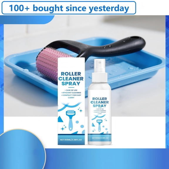 Microneedling Roller Cleaner Spray Gentle Needle Roller Cleaning Solution for Beard Roller and Microneedling Pen Complete Care and Hygiene 100ml