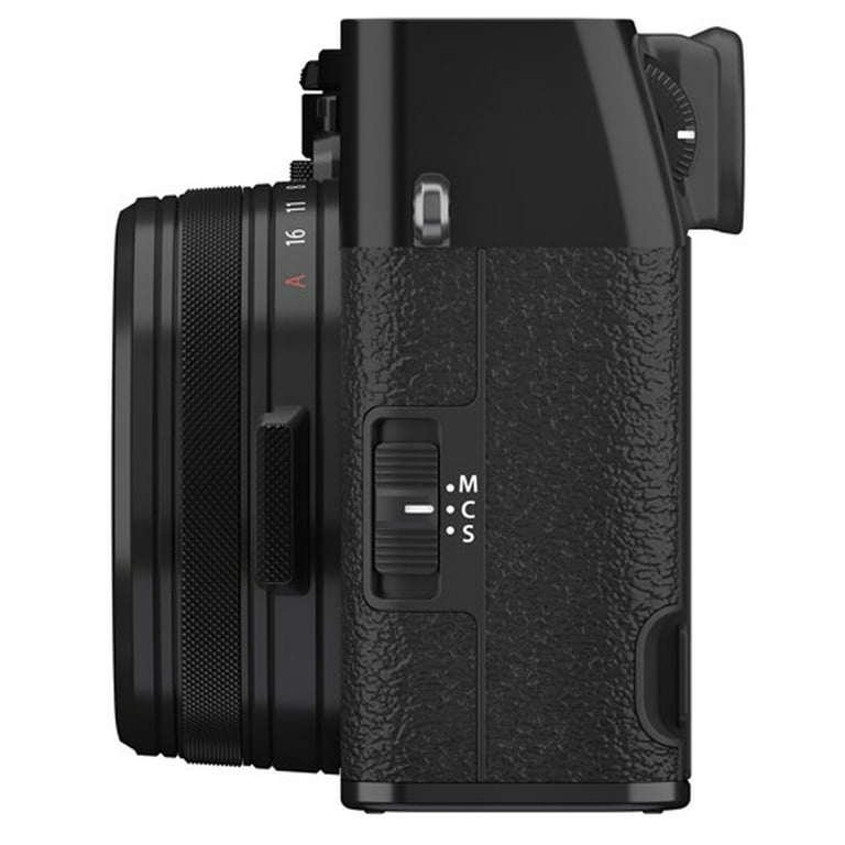 FUJIFILM X100VI Digital Camera (Black) + 64GB Memory + Stabilizing