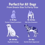 Three Dog Bakery Bark'n Crunch! Chicken Chips with 100% Real Chicken - 4oz - High Protein Dog Treats