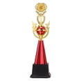 thumbnail image 1 of Trophée Coupe Trophées d'Exécution Fine Prix pour Concours de Discours Rouge 48,5 Cm, 1 of 9
