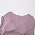 thumbnail image 3 of zbxnLI Womens V Neck Nightgowns with Built in Bra Pads Soft Comfy Sleepwear Dress Pajama Dresses, 3 of 5
