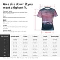thumbnail image 4 of Naloa Boat Lighthouse Storm Waves Men's T-Shirt Sport T-shirt Men's Basic Tee Casual Men's Shirt, Round Neck, Short Sleeves - XX-Large, 4 of 5