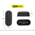 thumbnail image 3 of YIEMEEN 2x Luggage Feet Pads Suitcase Feet Pad Suitcase Stand Feet Accessory, 3 of 20