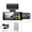 M8-D8, variant on 1080P dual-camera car dash cam that can simultaneously record footage of both the road ahead and the interior of the vehicle. Features infrared night vision and supports loop recording. Equipped with