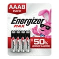 thumbnail image 2 of Energizer MAX AAA Batteries (8 Pack), Triple A Alkaline Batteries, 2 of 10