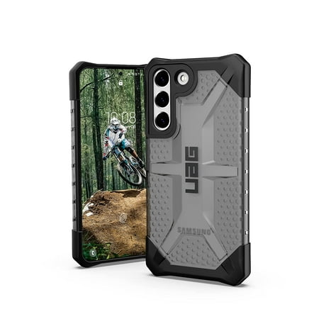 UAG Samsung Galaxy S22 5G Case [6.1-inch Screen] Rugged Lightweight Slim Shockproof Transparent Plasma Protective Cover, Ash
