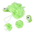 thumbnail image 4 of Unique Bargains 1 Pc Cartoon Bath Shower Loofah Sponge Body Puffs for Bathroom 5.51"x4.72" Green, 4 of 6