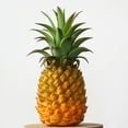 thumbnail image 4 of Modern Artificial Pineapple Fake Fruit Figurine Table Centerpieces Simulation Yellow 21x8cm, 4 of 6
