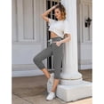thumbnail image 4 of SPECIAL MAGIC Women's Cropped Sweatpants Capri Jogger Pants with Drawstring Waist and Side Pockets for Running Lounge Yoga, 4 of 7
