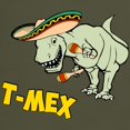 thumbnail image 3 of CafePress - T Mex T Rex Mexican Tyrannosaurus Dinosaur T Shirt - Men's Classic Graphic Cotton T-Shirt, 3 of 4