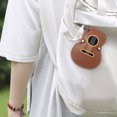 thumbnail image 1 of RuiJiao Clearance Folk Guitar Paddle Box Leather Guitar Paddle Keychain Large Capacity Embroidered Paddle Storage Bag, 1 of 5