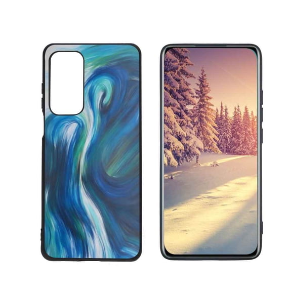 Compatible with Motorola MOTO Edge 2021 Phone Case, Paints-1 Case Men Women, Flexible Silicone Shockproof Case for Motorola MOTO Edge 2021
