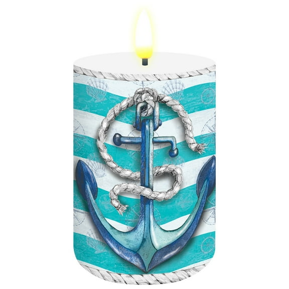 Briarwood Lane Welcome Anchor Flameless Candle