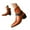 Yellow, variant on Women's Chelsea Boots with Belt Buckle Chunky Heel Cap Toe Side Zipper Fashion Casual Business Chukka Booties