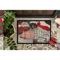 thumbnail image 3 of Carolines Treasures PPP3260MAT Dachshund Christmas Waiting for Santa Door Mat Indoor Rug or Outdoor Welcome Mat 18x27, 3 of 3