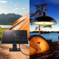 thumbnail image 4 of 78/156LED Solar Pendant Lights with Remote Control IP65 Waterproof Solar Shed Light with 3 Lighting Modes Double Head Hanging Lamp with 9.84FT Cord Decorations Lamp for Barn Balcony Garde, 4 of 10