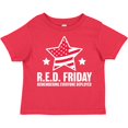 thumbnail image 3 of Inktastic Red Friday Remembering Everyone Deployed with Red American Flag Boys or Girls Toddler T-Shirt, 3 of 5