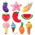 thumbnail image 1 of Pet Toy Set Cartoon Cute Interactive Plush Squeaky Toy Pet Chew Toy for Dogs, 1 of 10
