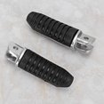 thumbnail image 4 of 2pcs Aluminum Front Footrests Foot Pegs Black Fit For  DL650 V Strom 2004-2012, 4 of 8
