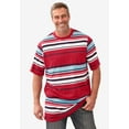thumbnail image 4 of KingSize Men's Big & Tall Shrink-Less Lightweight Longer-Length Crewneck Pocket T-Shirt, 4 of 6