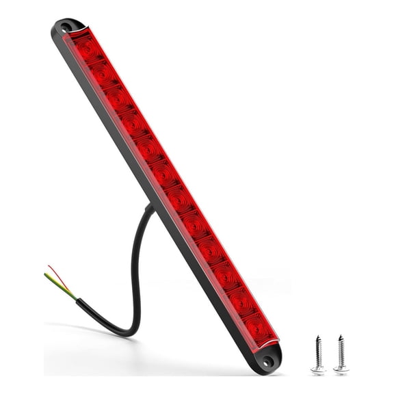 Suitable for Red LED Strip Lights with Turn Signal and Brake Stop