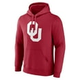 thumbnail image 2 of Men's Cardinal Oklahoma Sooners Logo Pullover Hoodie, 2 of 3